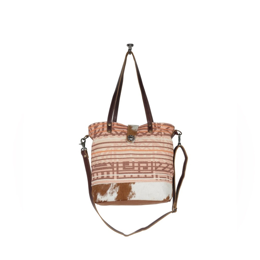 Myra Bag- Tea Rose Tote Bag - Picture 14 of 16